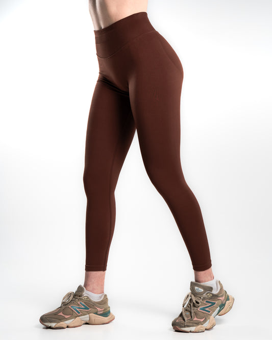 XORA SCULPT braon helanke Cocoa Melt – prednji deo