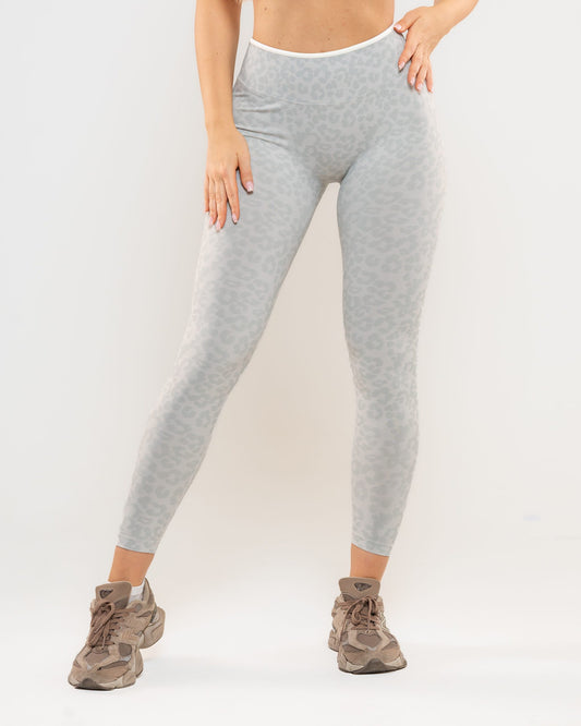 Impulse helanke Gray Area - leopard print, prednja strana