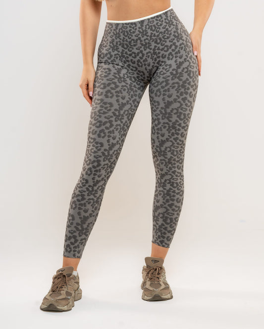Impulse helanke Shadow Theory - leopard print, prednja strana