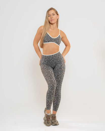 Impulse komplet (top i helanke) Shadow Theory - leopard print, cela figura, prednja strana