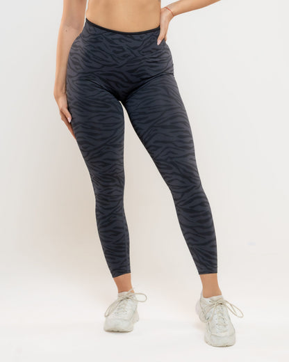 Impulse helanke After Dark - zebra print, prednja strana